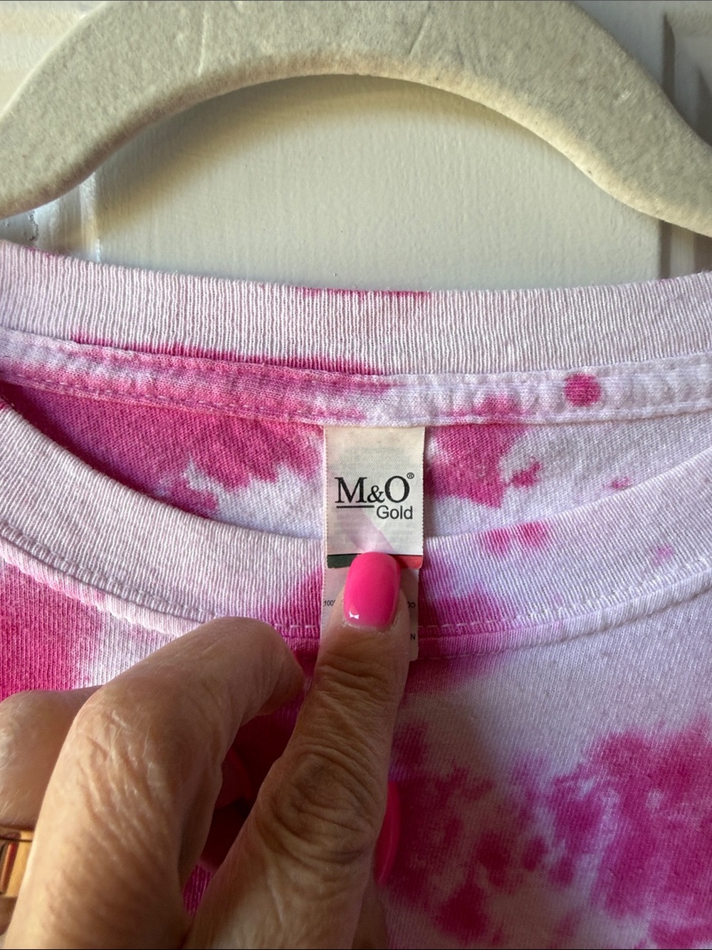 Pink Tie-Dye Graphic Tee - Picture 3 of 8